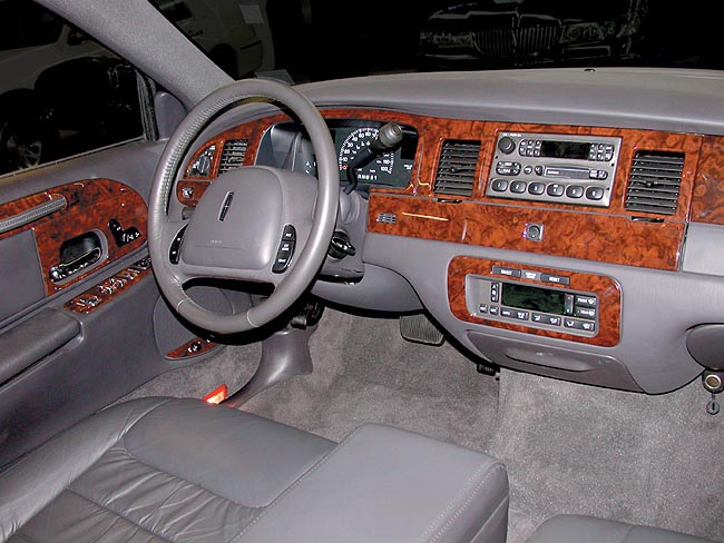 Lcoln Town Car Wood Dash Kit by B&I