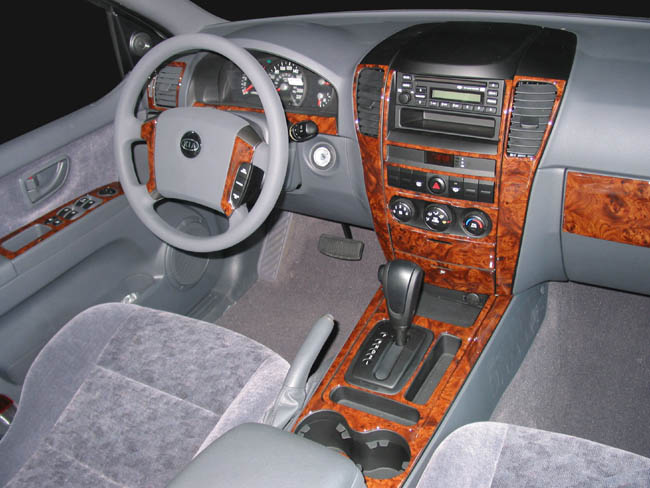 Kia Sorento Wood Dash Kit by B&I