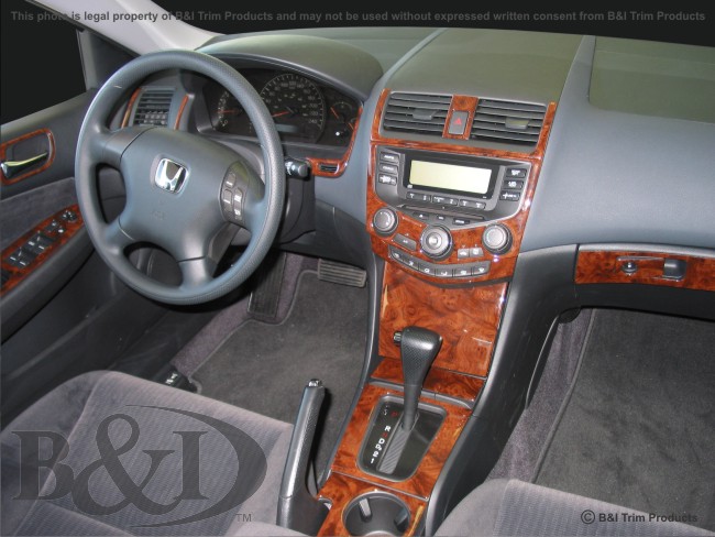 Honda Accord 4 Door Wood Dash Kit by B&I