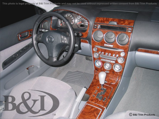 Mazda M6 Wood Dash Kit by B&I