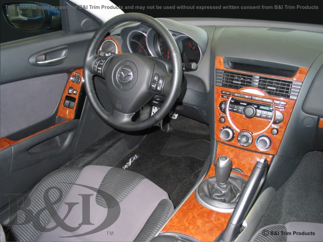 Mazda Rx-8 Wood Dash Kit by B&I