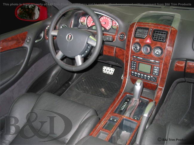 Pontiac Gto Wood Dash Kit by B&I