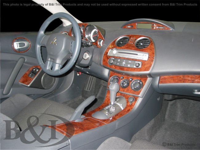 Mitsubishi Eclipse Wood Dash Kit by B&I