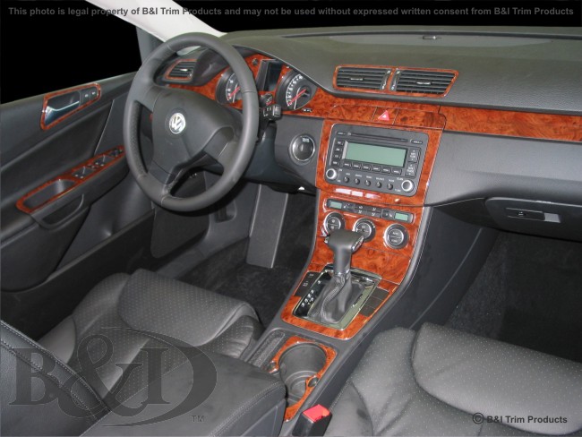 Volkswagen Passat Wood Dash Kit by B&I