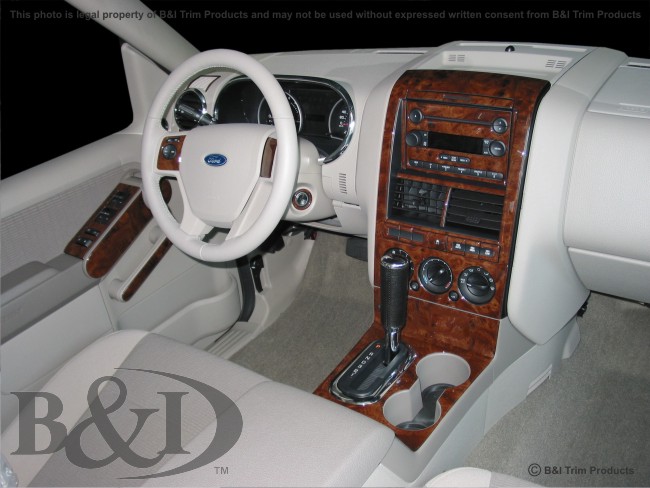 Ford Explorer / Mercury Mountaeer Wood Dash Kit by B&I