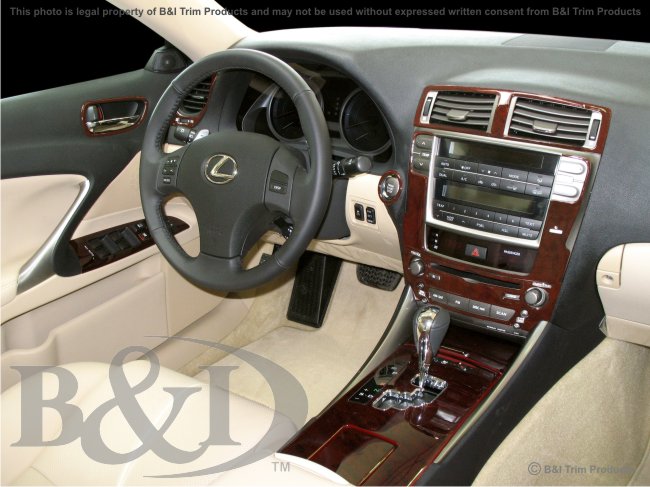 Lexus Is Wood Dash Kit by B&I