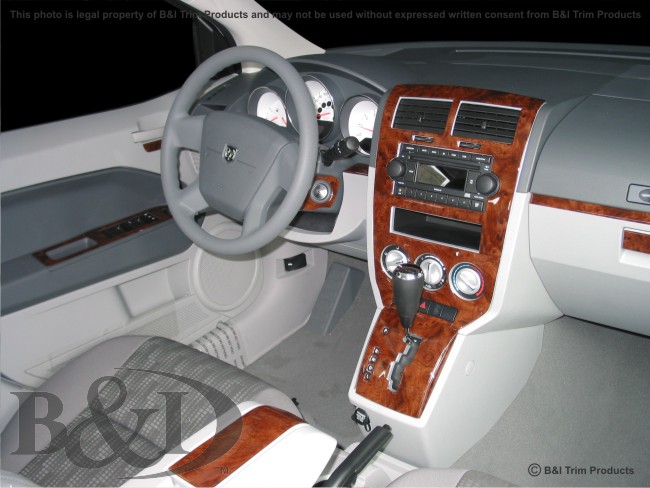 Dodge Caliber Wood Dash Kit by B&I