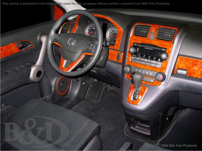 Honda Crv Wood Dash Kit by B&I
