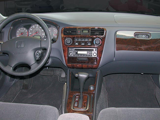 Honda Accord Wood Dash Kit by B&I
