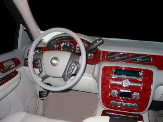 Chevy Silverado Ltz Wood Dash Kit by B&I