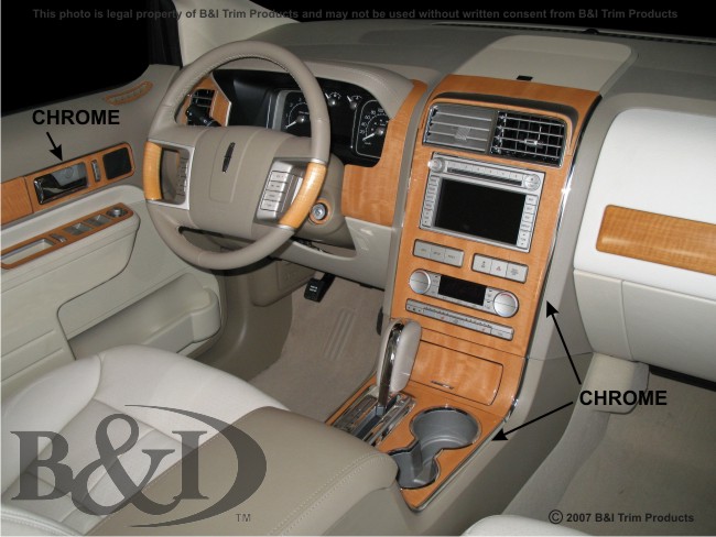 Lcoln Mkx Wood Dash Kit by B&I
