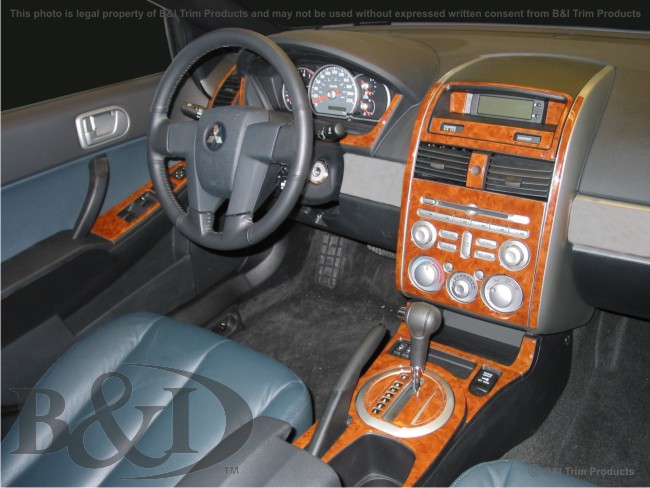 Mitsubishi Galant 07-up Wood Dash Kit by B&I