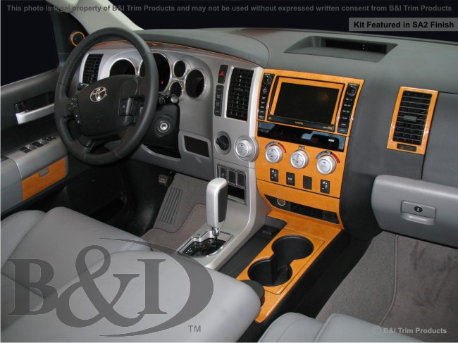 Toyota Tundra 07-up Wood Dash Kit by B&I