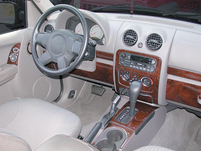 Jeep Liberty Wood Dash Kit by B&I
