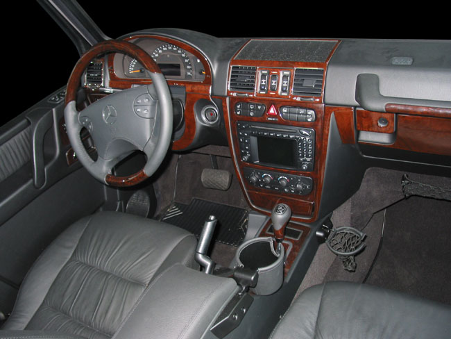 Mercedes G Class Wood Dash Kit by B&I