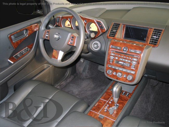 Nissan Murano Wood Dash Kit by B&I