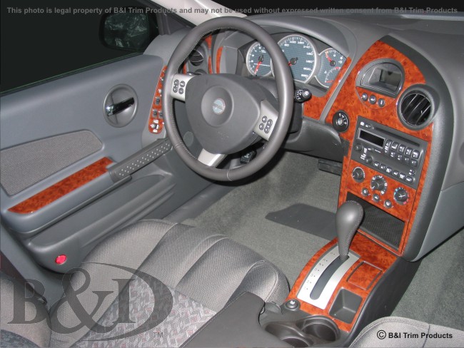Pontiac Gr Prix Wood Dash Kit by B&I