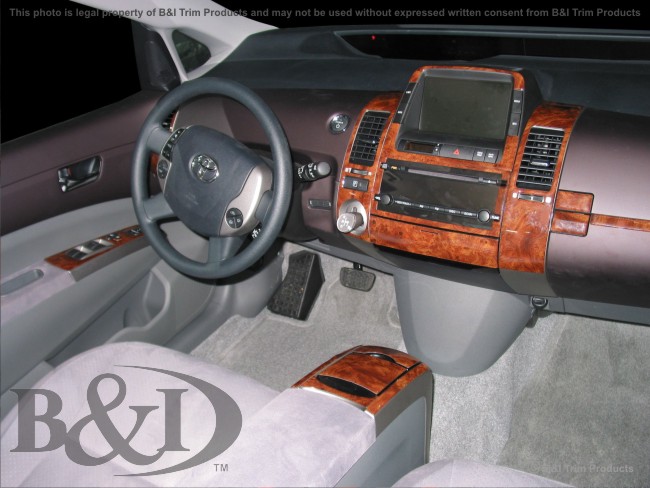 Toyota Prius Wood Dash Kit by B&I