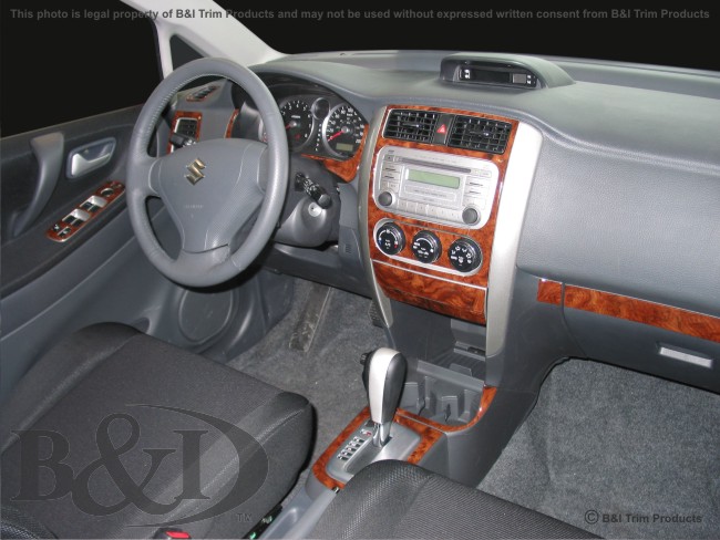 Suzuki Aerio Wood Dash Kit by B&I