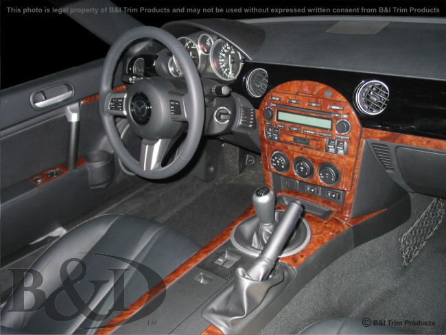 Mazda Mx-5 Wood Dash Kit by B&I