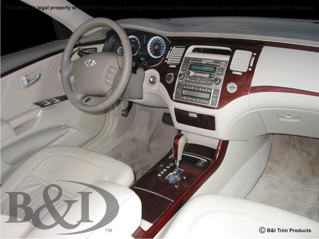 Hyundai Azera Wood Dash Kit by B&I