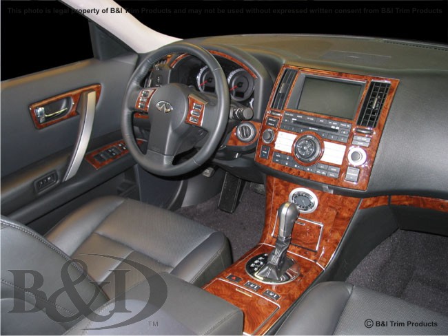 Fiti Fx35 Fx45 Wood Dash Kit by B&I