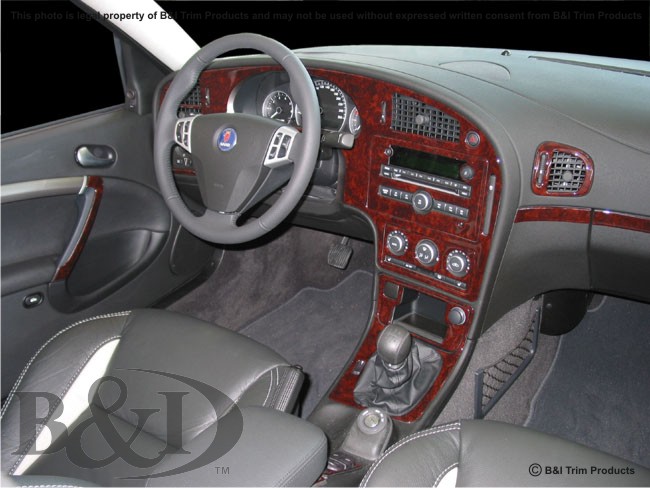 Saab Wood Dash Kit by B&I