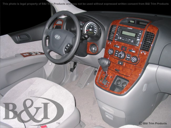 Kia Entourage Wood Dash Kit by B&I