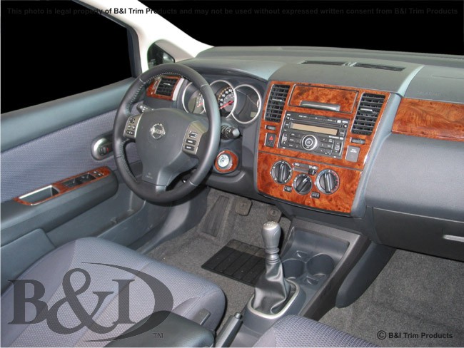 Nissan Versa 07-up Wood Dash Kit by B&I