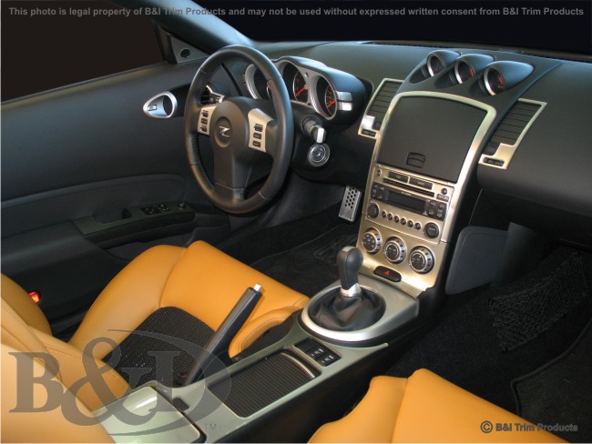 Nissan 350z 06-up Wood Dash Kit by B&I