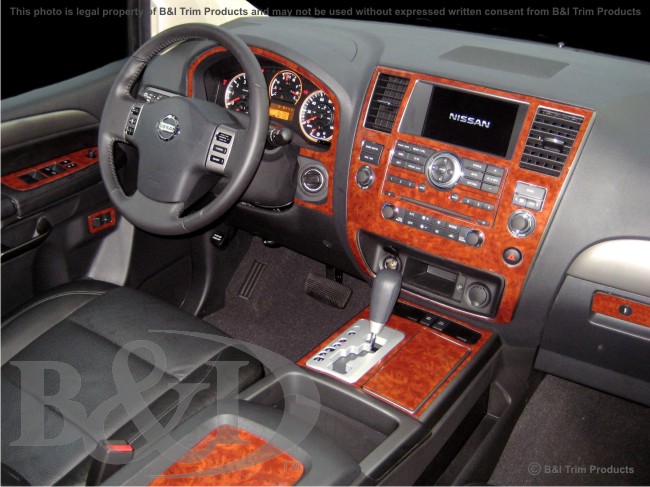 Nissan Armada Wood Dash Kit by B&I